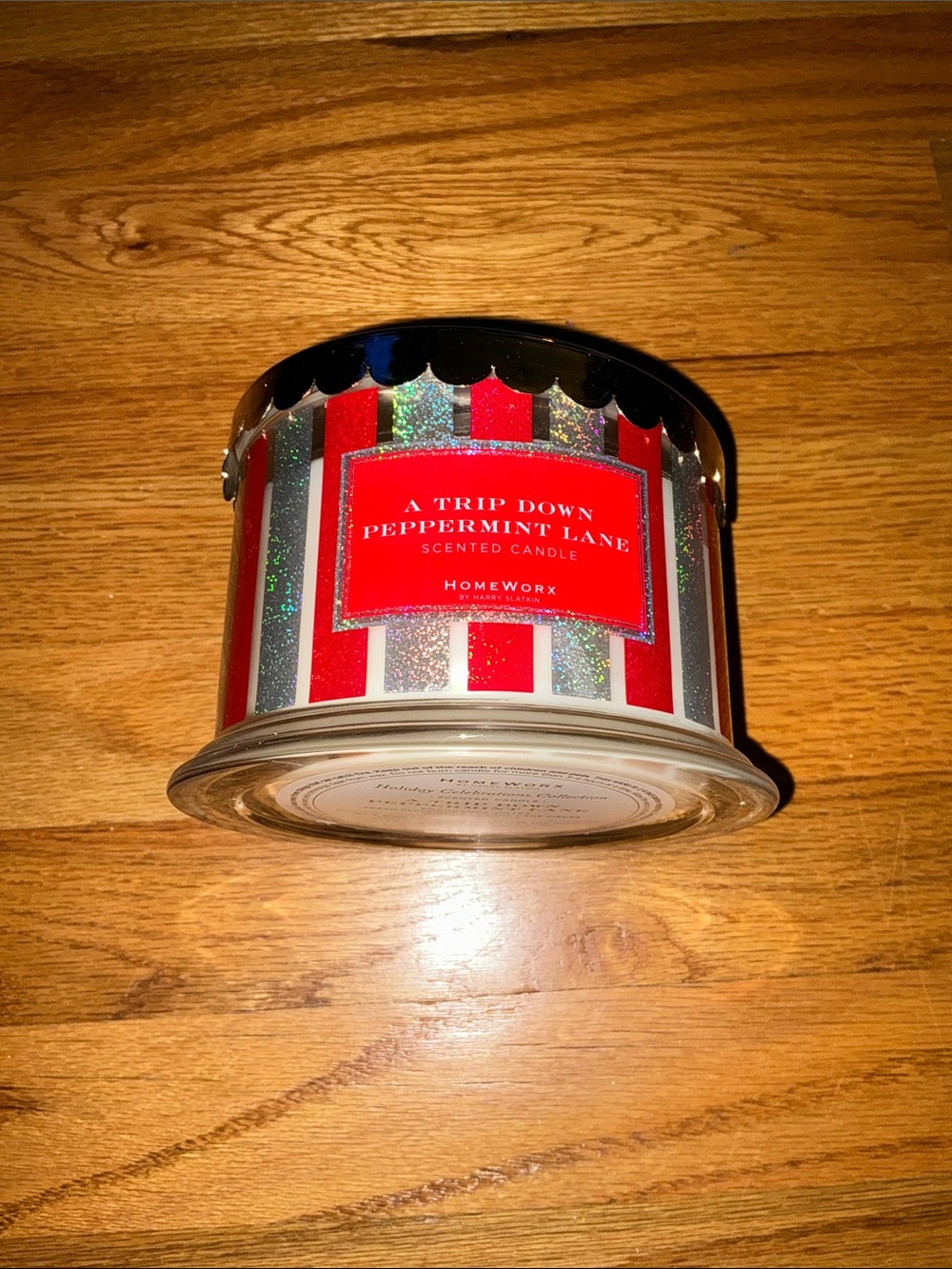 Homeworx By Harry Slatkin 18oz A Trip Down Peppermint Lane 4 Wick Scent Candle